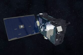 Rendering of Northrop Grumman ESPASat-L spacecraft bus for the U.S. Space Force GHOST-R satellite mission.
