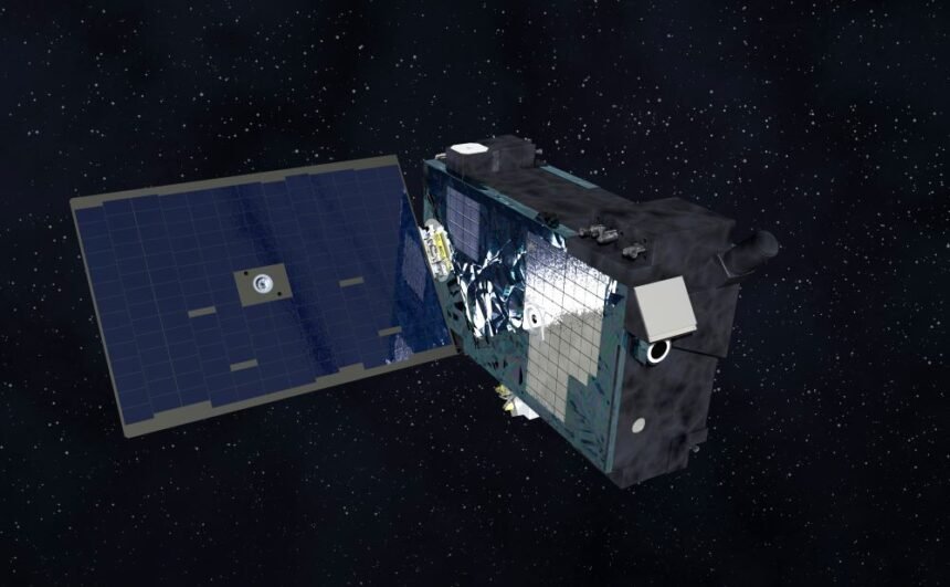 Rendering of Northrop Grumman ESPASat-L spacecraft bus for the U.S. Space Force GHOST-R satellite mission.