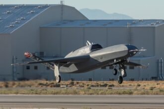Northrop Grumman's YFQ-48A Talon Blue Completes First Fully Autonomous Flight