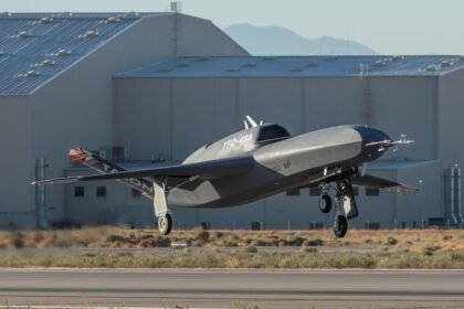 Northrop Grumman's YFQ-48A Talon Blue Completes First Fully Autonomous Flight