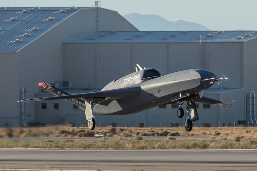 Northrop Grumman's YFQ-48A Talon Blue Completes First Fully Autonomous Flight