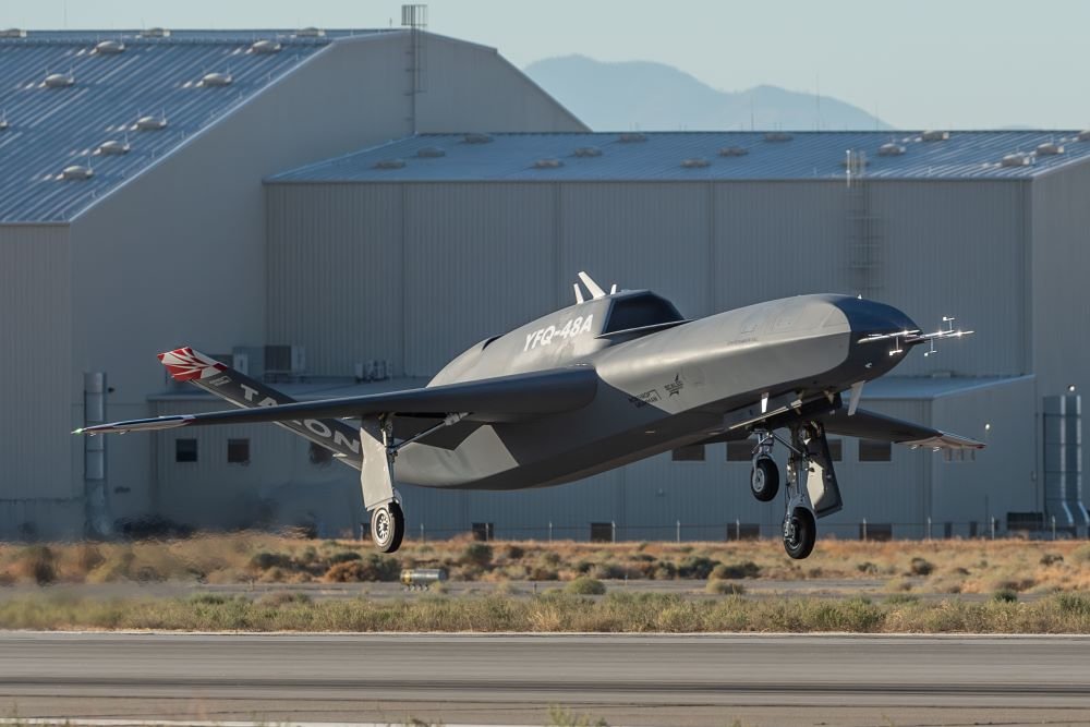 Northrop Grumman's YFQ-48A Talon Blue Completes First Fully Autonomous Flight